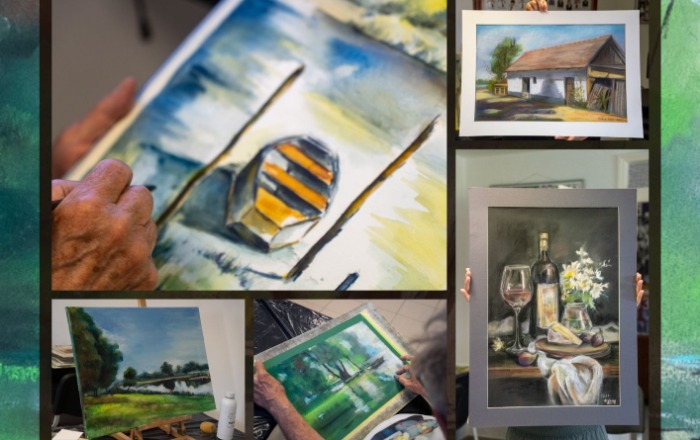 Pedagógus Képzőművészeti  Alkotótábor Záró Kiállítás 2025