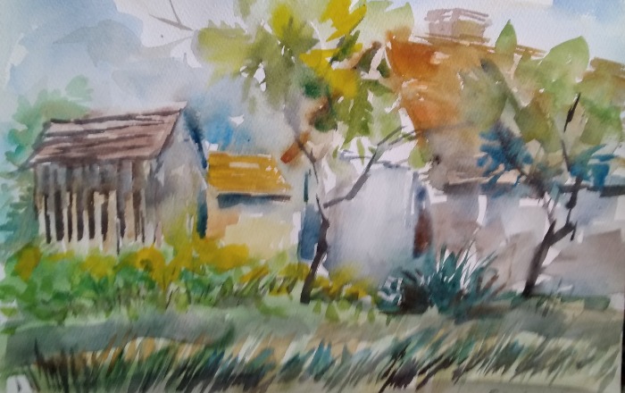 Meghívó a 2023-as Pedagógus Képzőművészeti Alkotótábor záró kiállítására