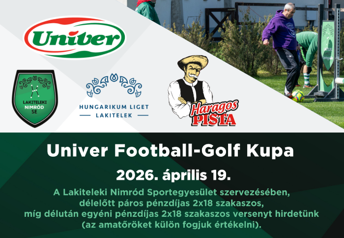 Univer Football-Golf Kupa 2026. tavasz