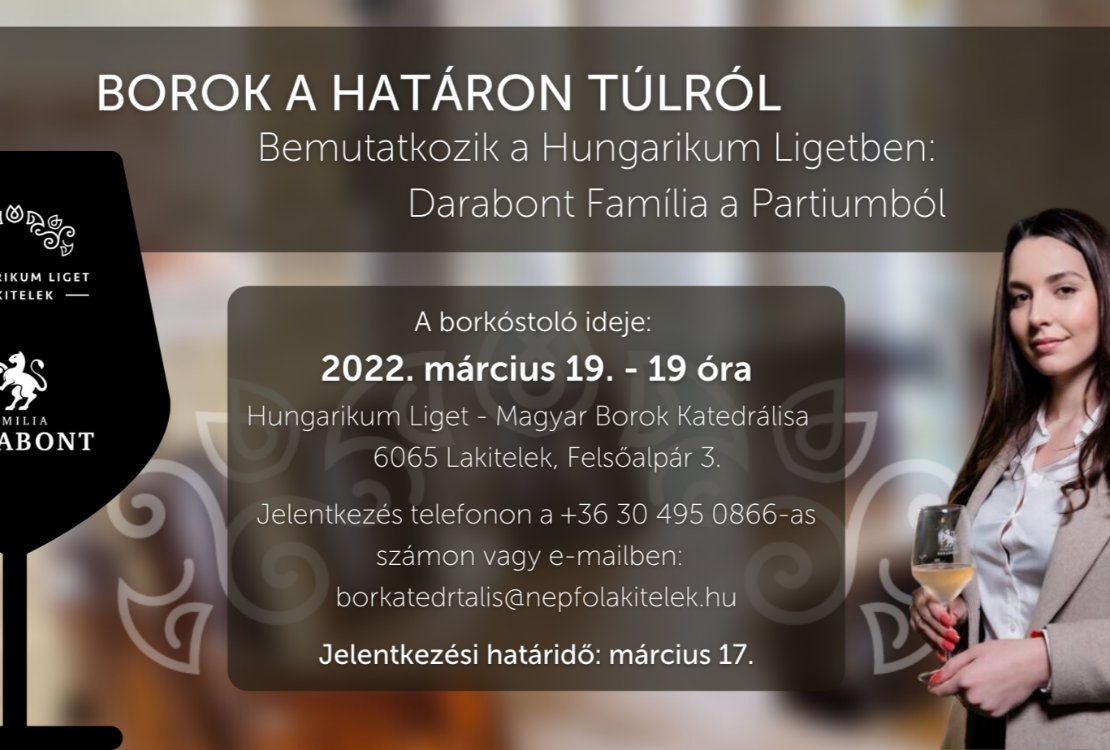 Borok a határon túlról: bemutatkozik a Darabont Família a Partiumból