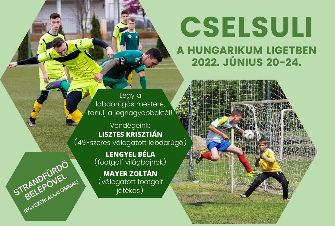 CSELSULI a Hungarikum Ligetben
