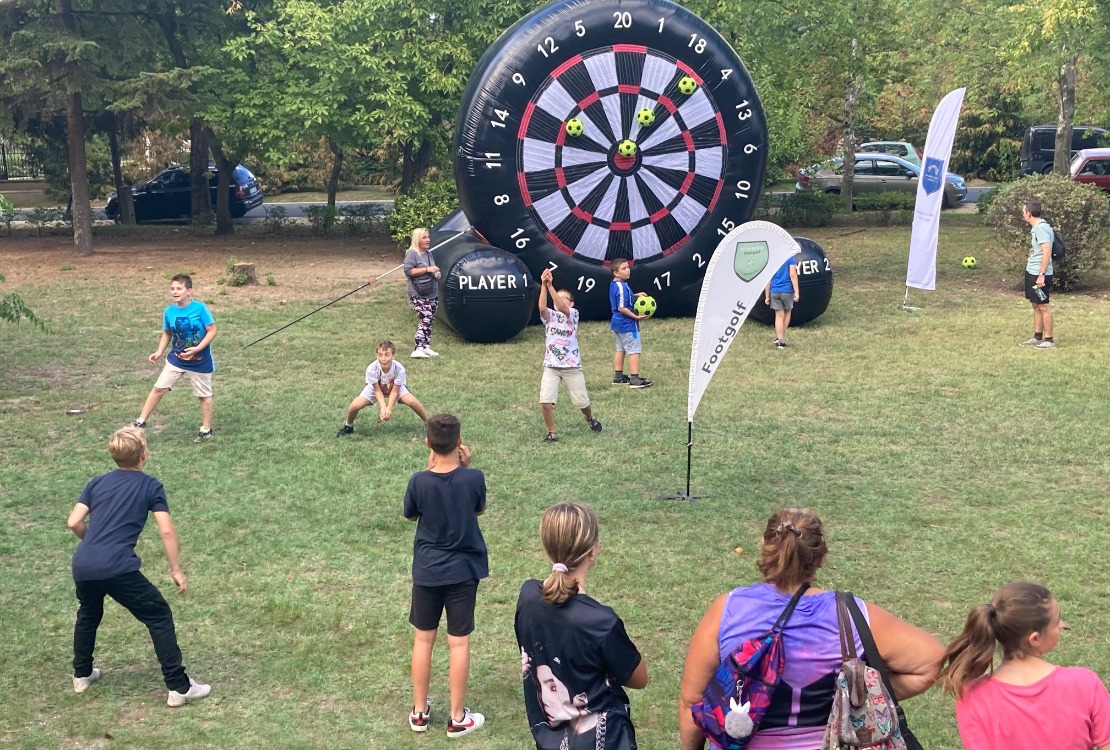 A Hungarikum Liget sportjátékait élvezhették a helyiek a falunapon