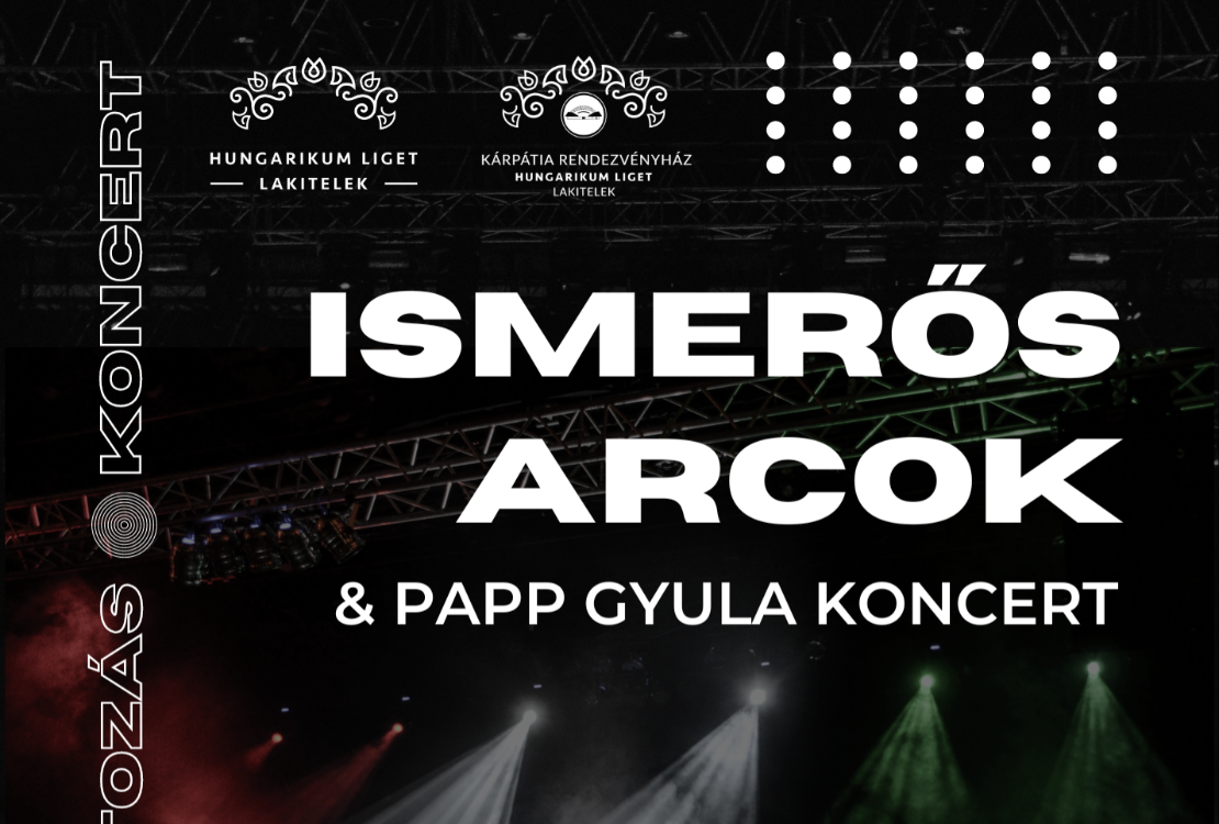 A HELYEK 50%-a LEFOGLALVA - Ismerős Arcok koncert