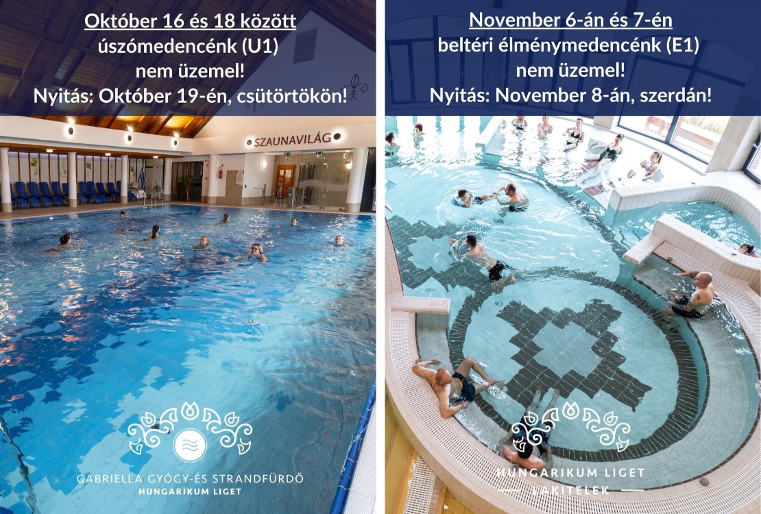 Medencéink karbantartása - Gabriella Gyógy- és Strandfürdő