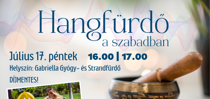 Hangfürdő a szabadban