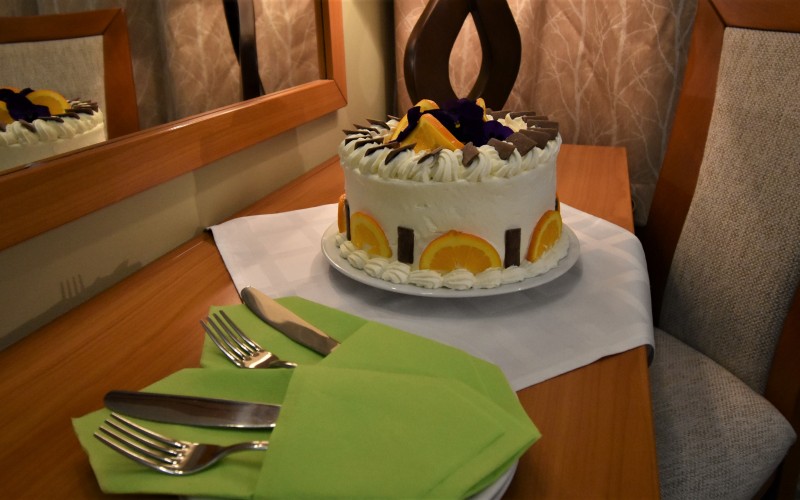 Hotel Club Tisza - Bekészítés torta