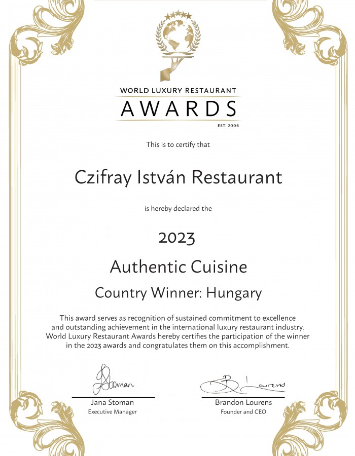 World Luxury Restaurant Awards 3