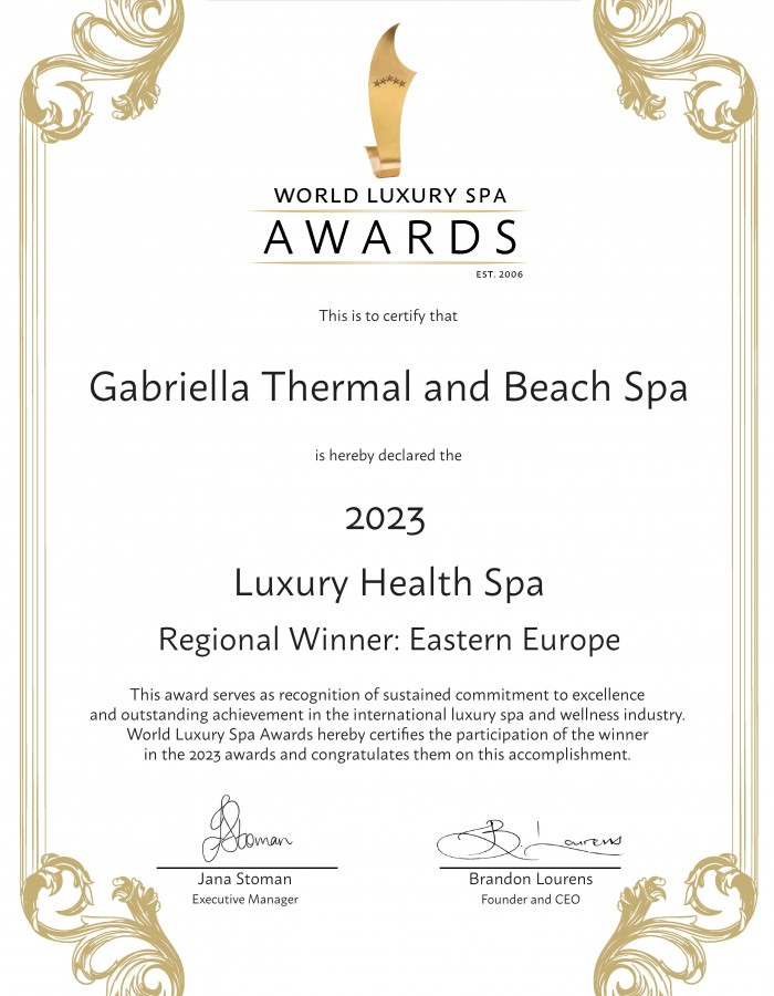 World Luxury Spa Awards 1